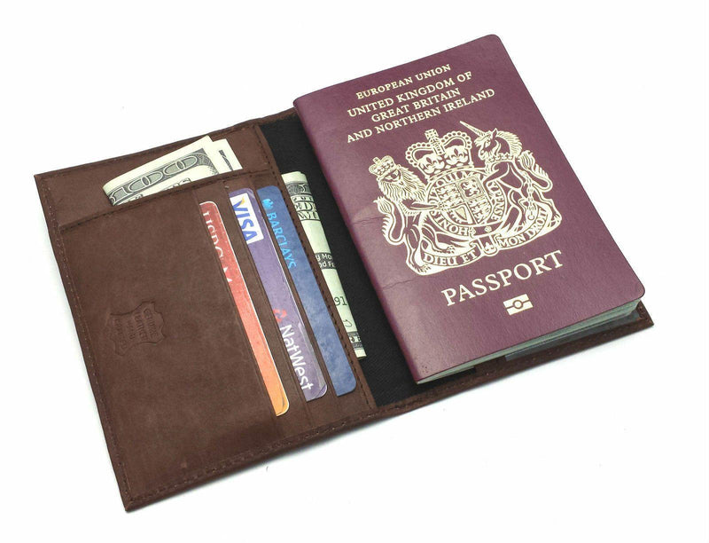 Luxury passport holder cover case