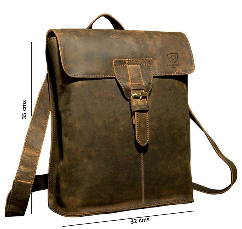Designer Leather Backpack Handmade Vintage Bag Briefcase Messenger ...